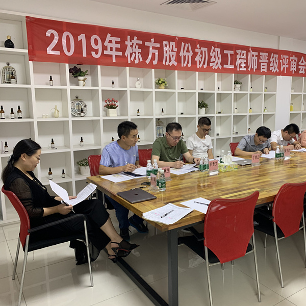 匠心筑夢，人才培養(yǎng)丨棟方股份2019初級工程師晉級評審會順利舉行